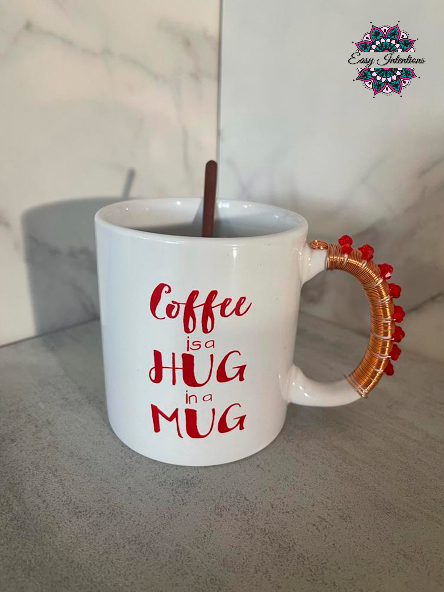 COFFEE IS A HUG IN A MUG