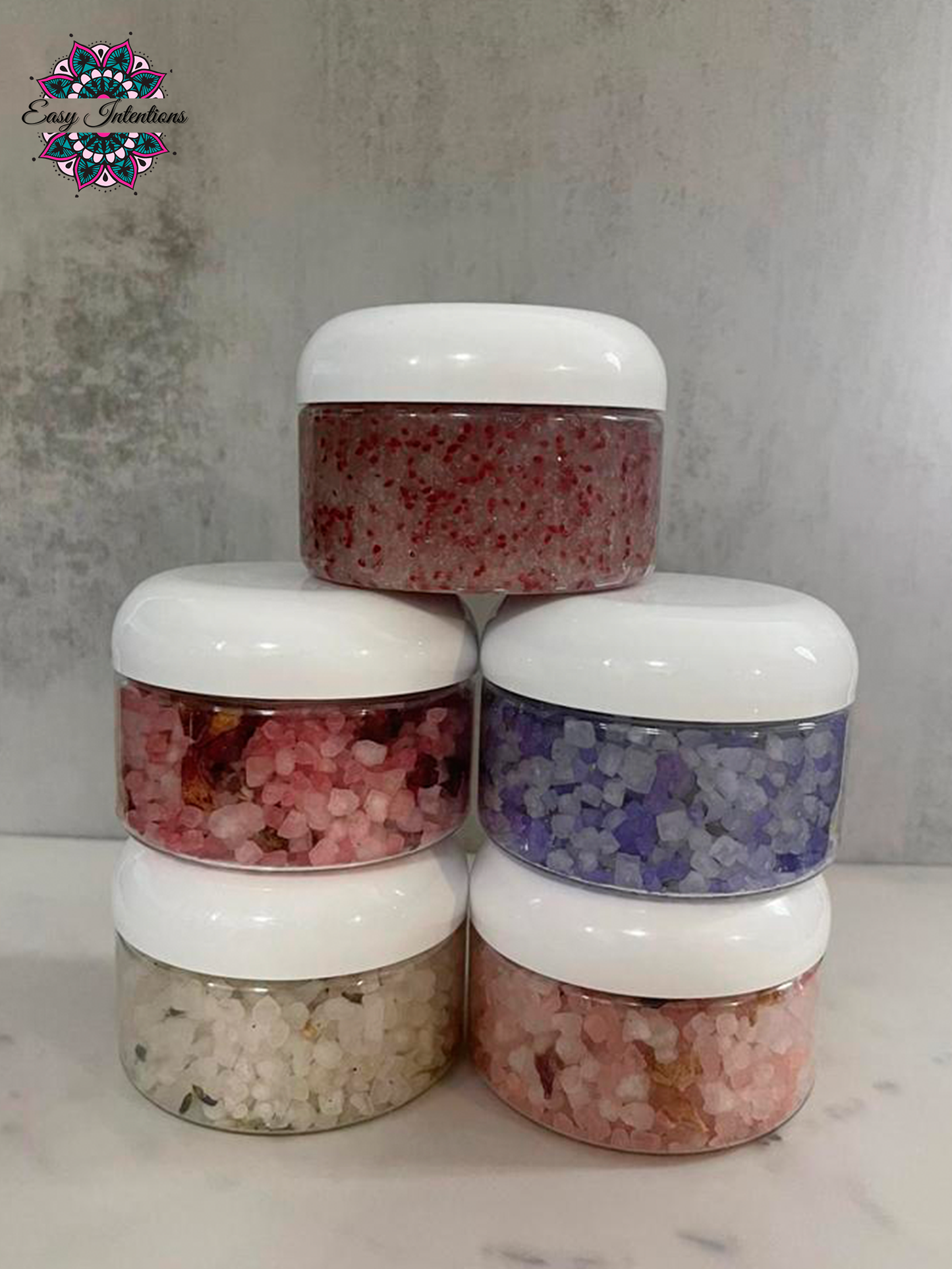BATH SALTS AND SUGAR BODY SCRUB