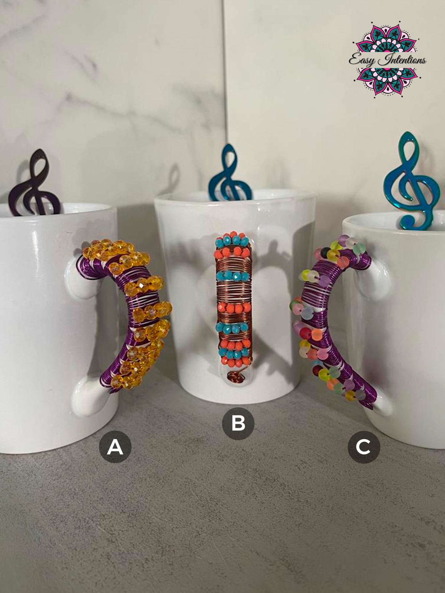 WHITE MUGS - 9
